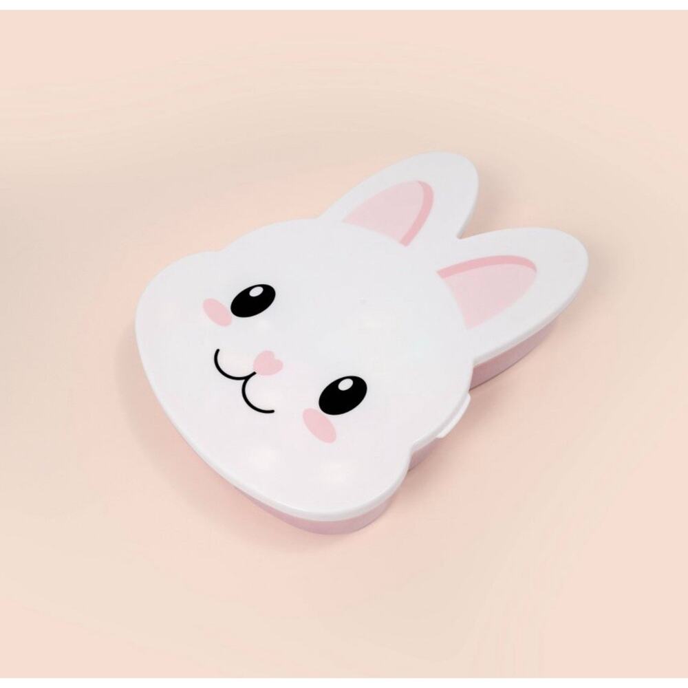 Cook With Color Bunny Snack Box Food Storage Container Pink - Picture 7 of 10